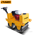 Mini Hand Guide Tandem Drums Vibration Asphalt Compactor Road Roller